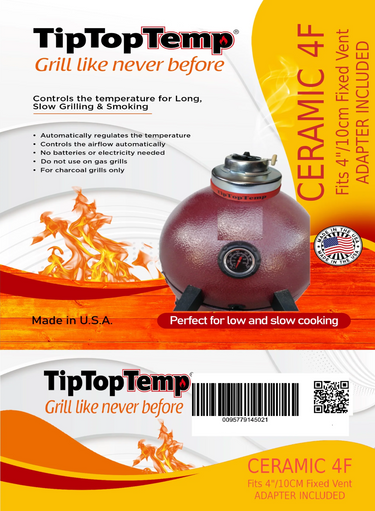 Tip Top Temp C4F 100mm Vent Controller - Akorn Jnr